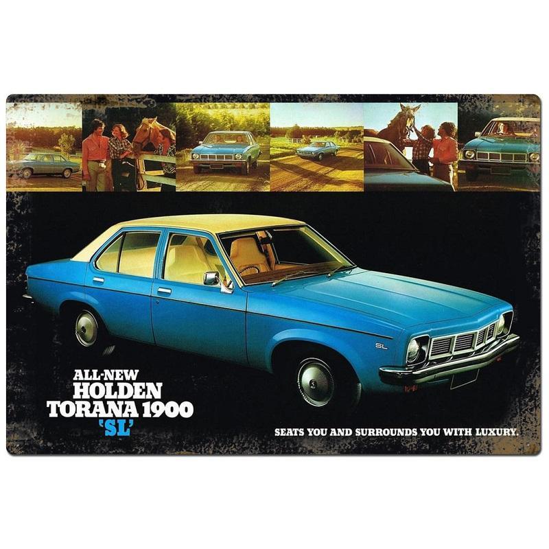 LH Holden Torana Tin Sign 30x20cm