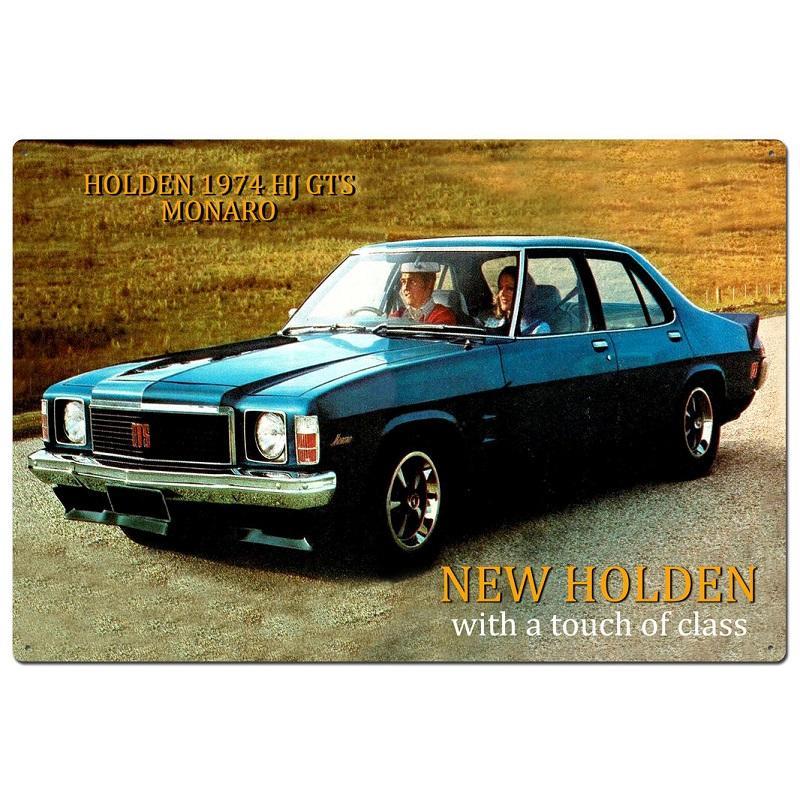 HJ Holden GTS Tin Sign 30x20cm