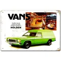 Holden Van Tin Sign 30x20cm