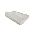 Pack Hotel Quality Pillow Ultra Plush Soft Fusion Gel Tencel Contour Home Bed Pillow - White