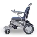 Foldable Electric Wheelchair Lightweight Heavy-duty Compact Motorise Chair - Air Hawk - Silver
