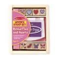 M&D - Butterfly And Hearts Stamp Set