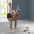Cat Tree Tower Condo House Scratching Post Furniture Play Pet Activity Kitty Bed