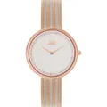 Jag Tegan J2229A Rose Gold & Silver Tone Stainless Steel Womens Watch