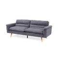 Archie Blue Fabric Sofa bed