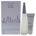 Leau Dissey by Issey Miyake for Women - 2 Pc Gift Set 3.3oz EDT Spray, 2.6oz Moisturizing Body Cream