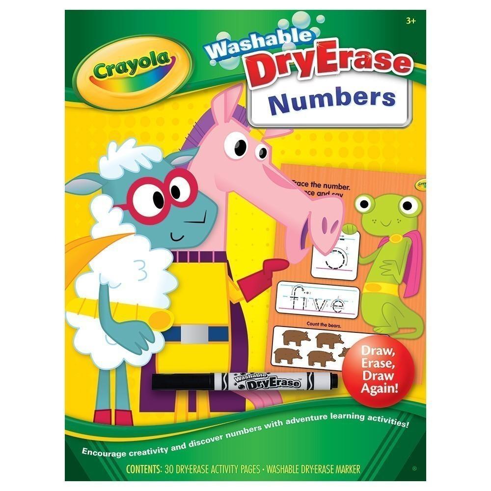 Crayola Dry-Erase Workbook - Numbers
