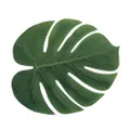 48pcs Leaves Artificial Tropical Leaves Cloth Greenery Vivid for Jungle Theme Party Supplies Table Decor