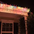 Lenoxx Solar Colour Curtain Lights - Set of 100