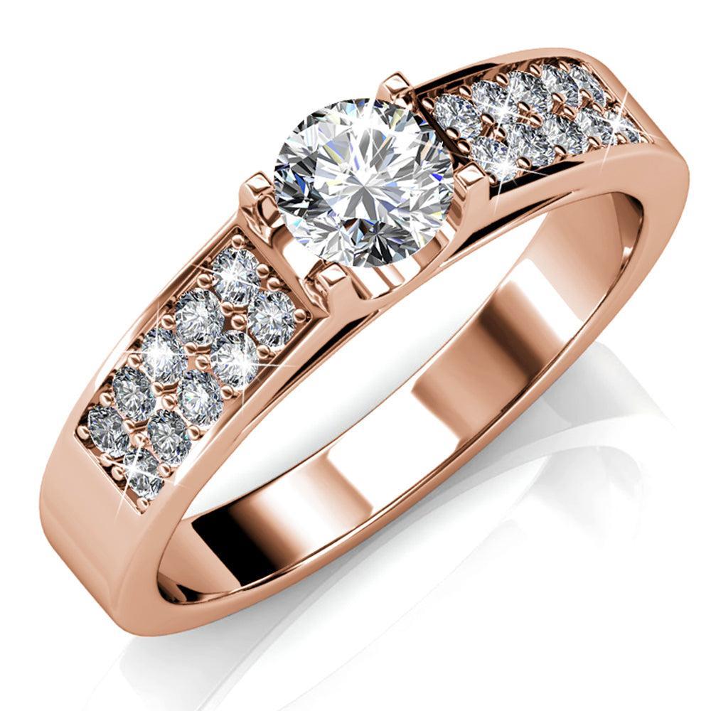 Lady Ring Embellished with SWAROVSKI crystals