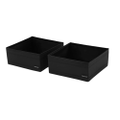 2PCS Foldable Storage Cube Box Home Closet Wardrobe Organiser Shelf Container