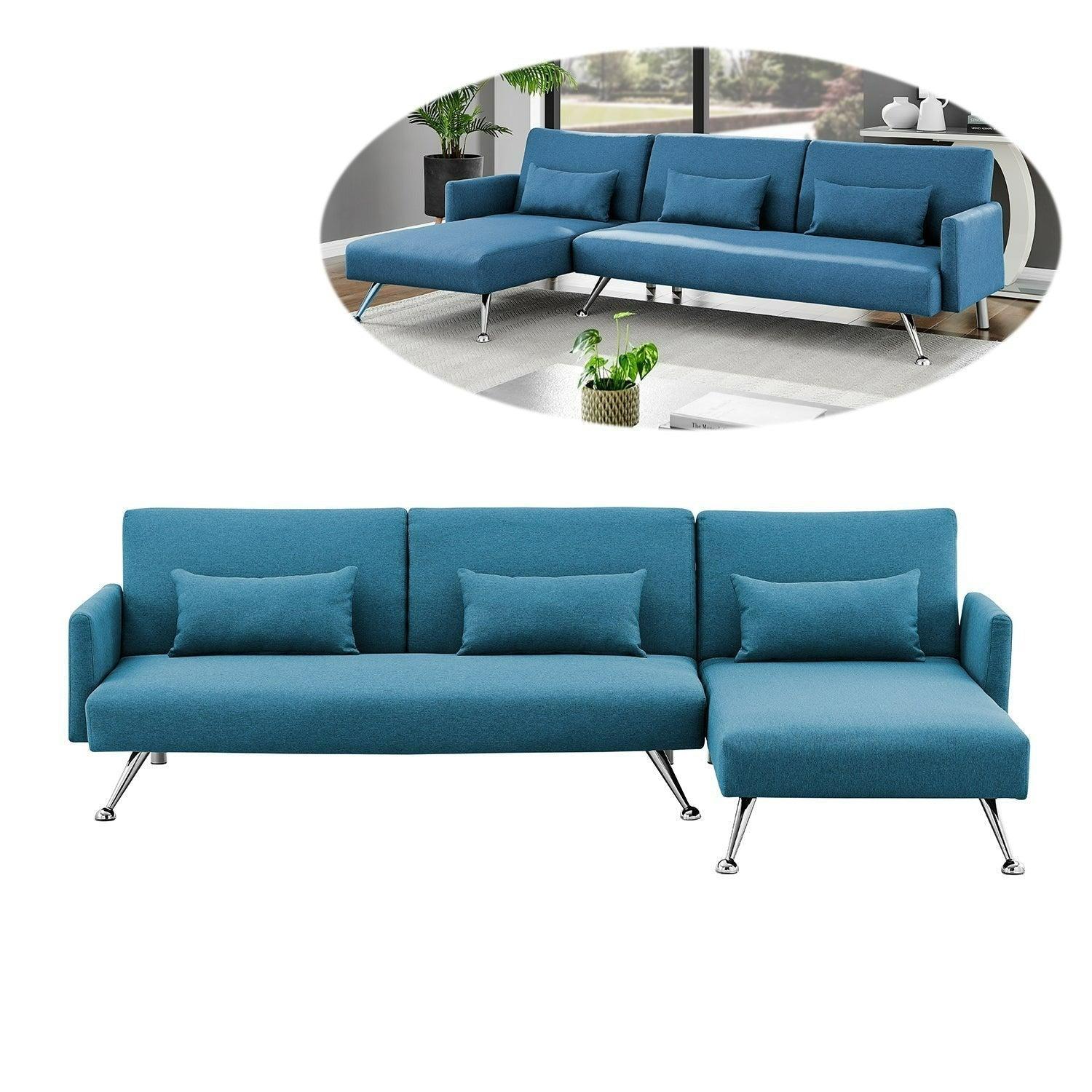 Foret 3 Seater Sofa Bed Modular Corner Lounge Recliner Couch