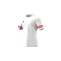 Adidas Men Entrada 14 White/Red Football/Soccer Athletic Jersey
