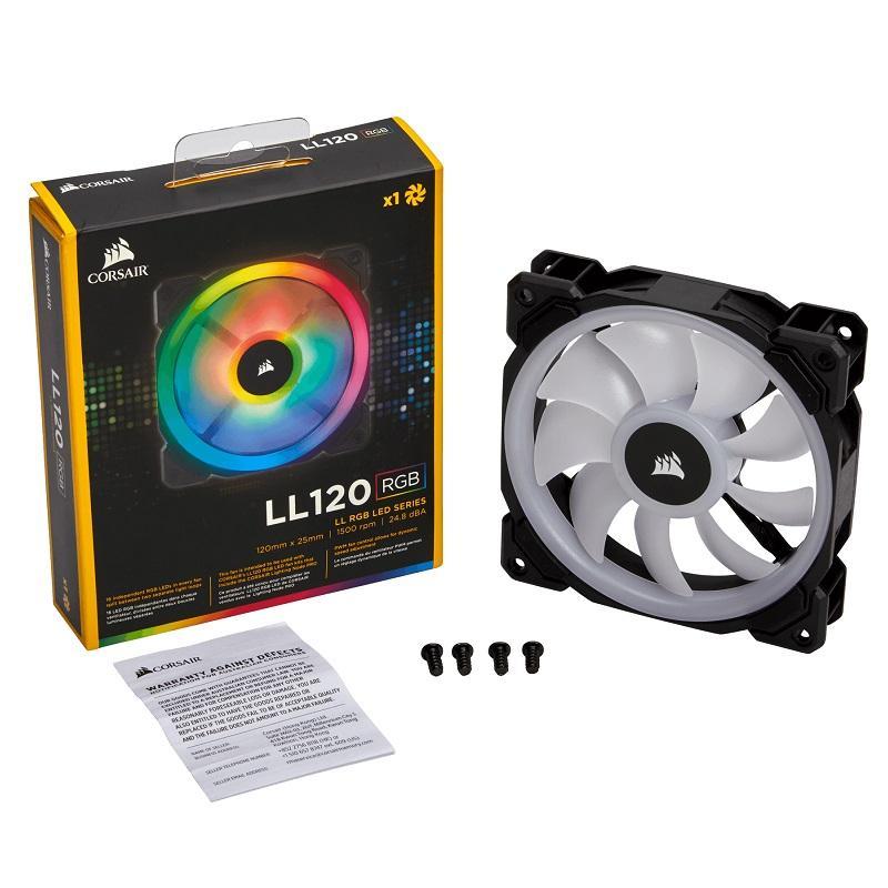 [CO-9050071-WW] LL120 RGB 120mm Dual Light Loop RGB LED PWM Fan Single Pack