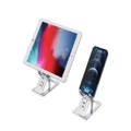 Aluminium Phone Tablet Stand with Multiangle Adjustable(Silver)