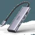 6 in 1 USB Type C Hub Adapter 4K HDMI SD TF Card Reader Laptop Samsung Mac iPad