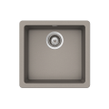 Abey Schock Quadro QN100S Granite Sink Concrete Single Small Bowl 450x430mm (Inset or Undermount) QN-100SC