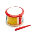 Hape - Double-Sided Hand Drum Kids Toddler Musical Instrument Toy