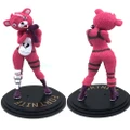Vicanber 15cm Fortnite Pink Bear Action Figure Model Colletcion Ornament Kids Child Gift Toy