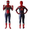 Vicanber Kids Boys Spiderman Cosplay Costume Superhero Carnival Halloween Party Jumpsuit Playsuit Fancy Dress(4-5 Years)