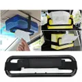 Car Tissue Holder Auto Elastic Belt Sun Visor Napkin Box Back Seat Rack Paper AU