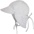 Toshi Flap Cap Baby Dove - Medium