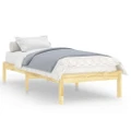 Bed Frame Solid Wood 92x187 cm Single Size vidaXL