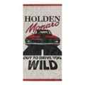 Holden Monaro Wild Beach Bath Gym Towel