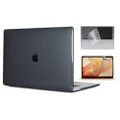 For Macbook Air M2 13.6'' A2681 Crystal Black Case Cover Hard Shell 2022-For Macbook Air A2681 13.6" M2-Crystal Black-Full Set