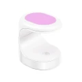 GoodGoods Mini UV LED Nail Polish Curing Lamp Portable USB Single Finger Nail Dryer(Purple)