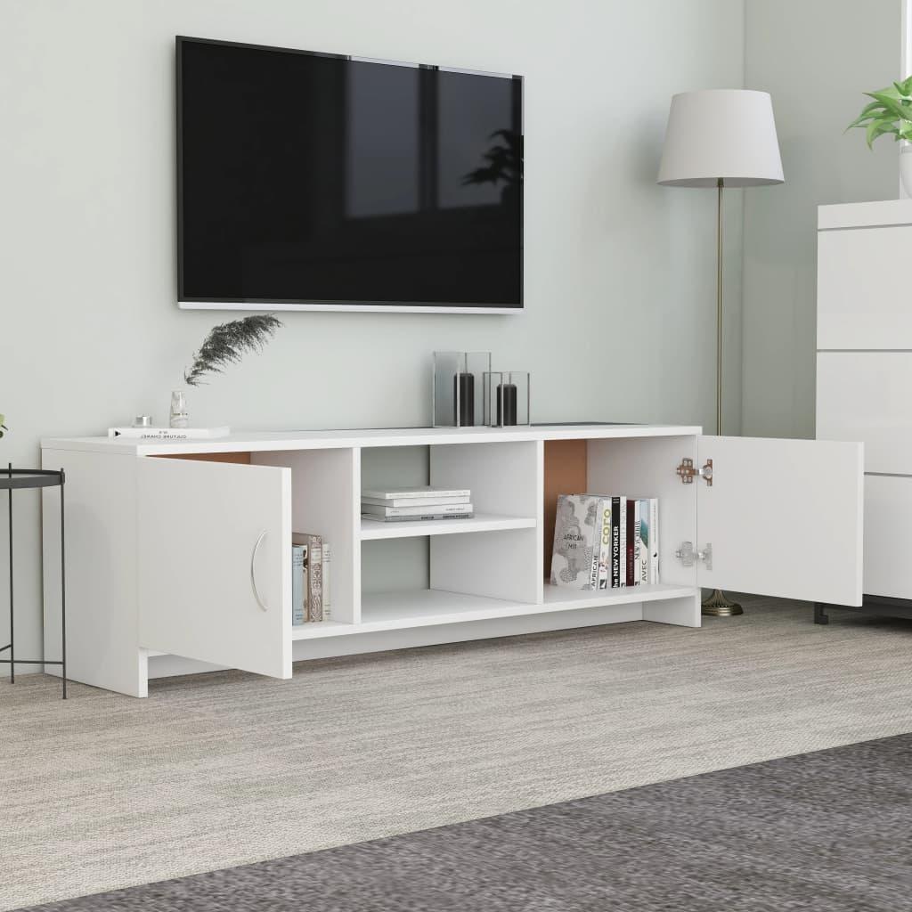 TV Cabinet White 120x30x37.5 cm Engineered Wood vidaXL
