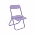Cute Chair Shape Portable Mobile Phone Holder Smartphone Desktop Brackets