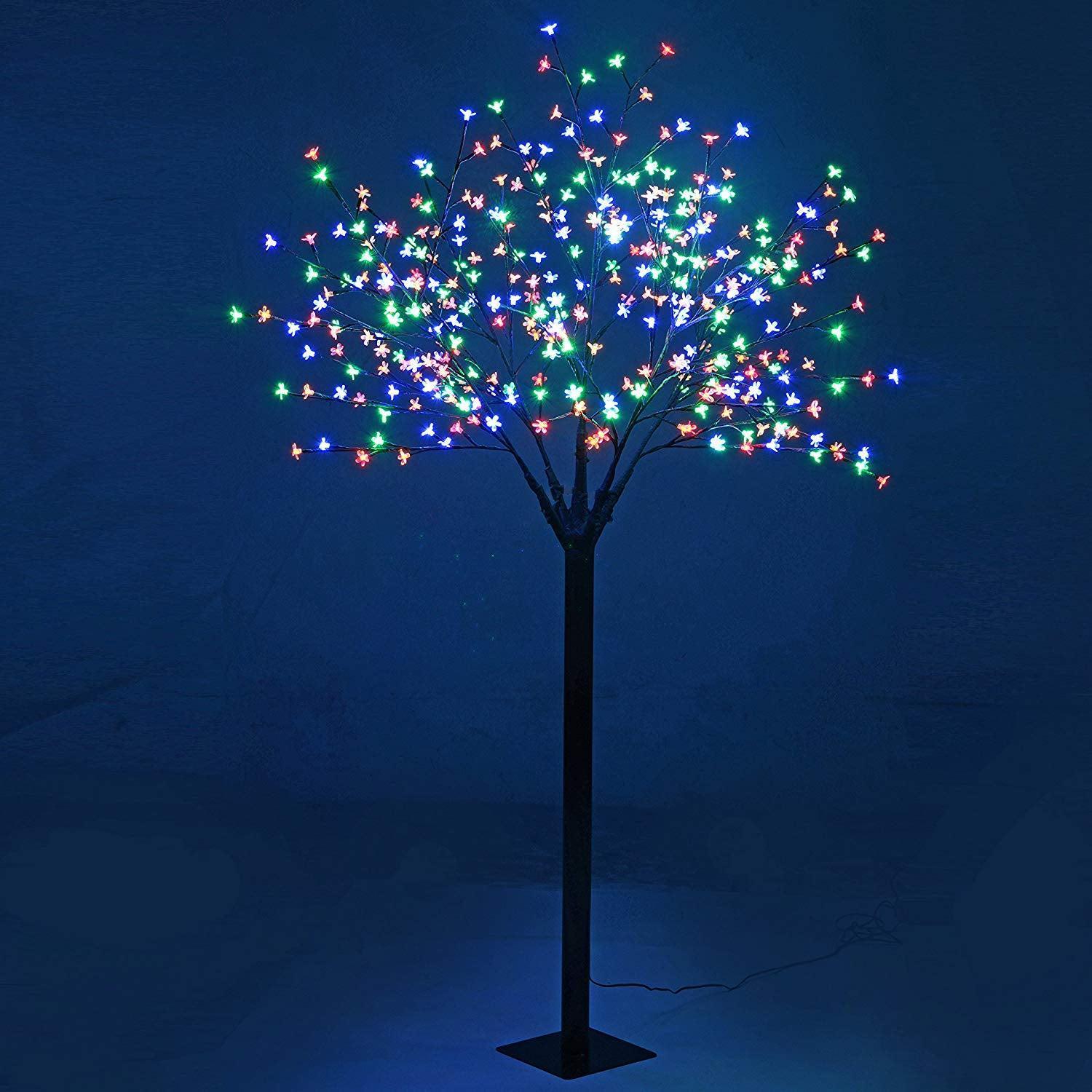 180cm Cherry Blossom 300 LED Cherry Tree Animated Indoor/Outdoor Use - Multi