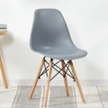 Oliver Set of 4 Grey Replica Dining Chairs