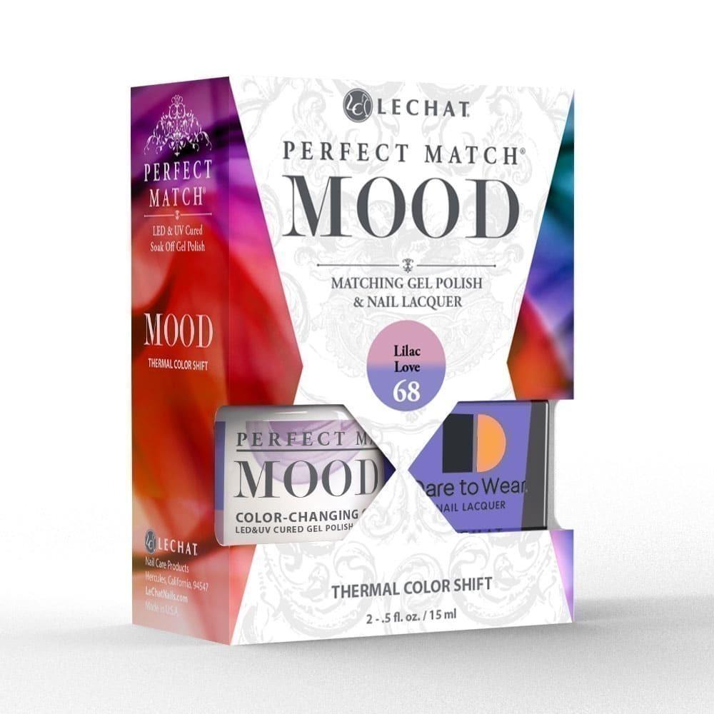 Perfect Match Mood Duo Gel Polish & Nail Lacquer - PMMDS68 Lilac Love 15ml