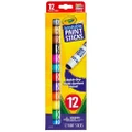 12pc Crayola Washable Paint Colour Drawing Sticks Kids/Children Art/Craft Set 6+