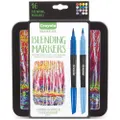 16pc Crayola Signature Blending Markers w/ Tin Art/Craft Drawing Stationery 9y+