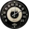 Nostalgic Art 30cm Harley-Davidson Speedo Quartz Battery Operated Wall Clock