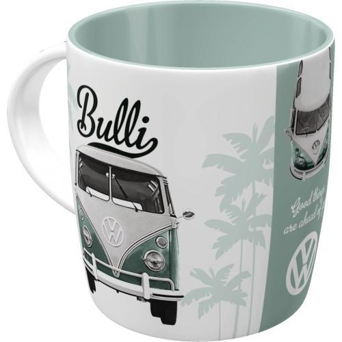 Nostalgic Art VW Bulli Good Things Are Ahead Of You 330ml Ceramic Mug Drink Cup