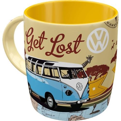Nostalgic Art VW Let's Get Lost 330ml Ceramic Mug Office Tea/Coffee Drink Cup