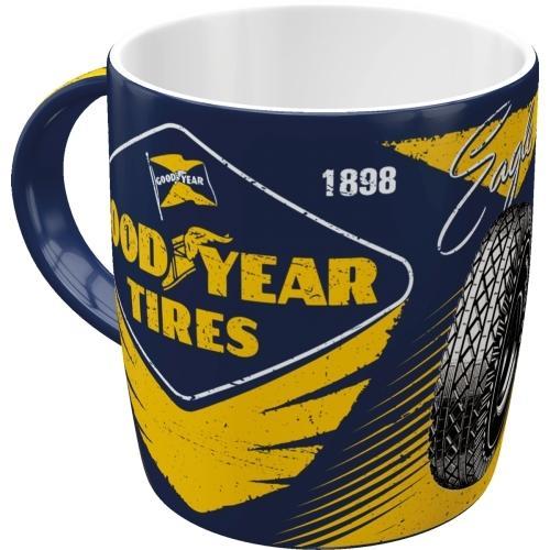 Nostalgic Art Goodyear Eagle Tire 330ml Ceramic Mug Office Tea/Coffee Drink Cup