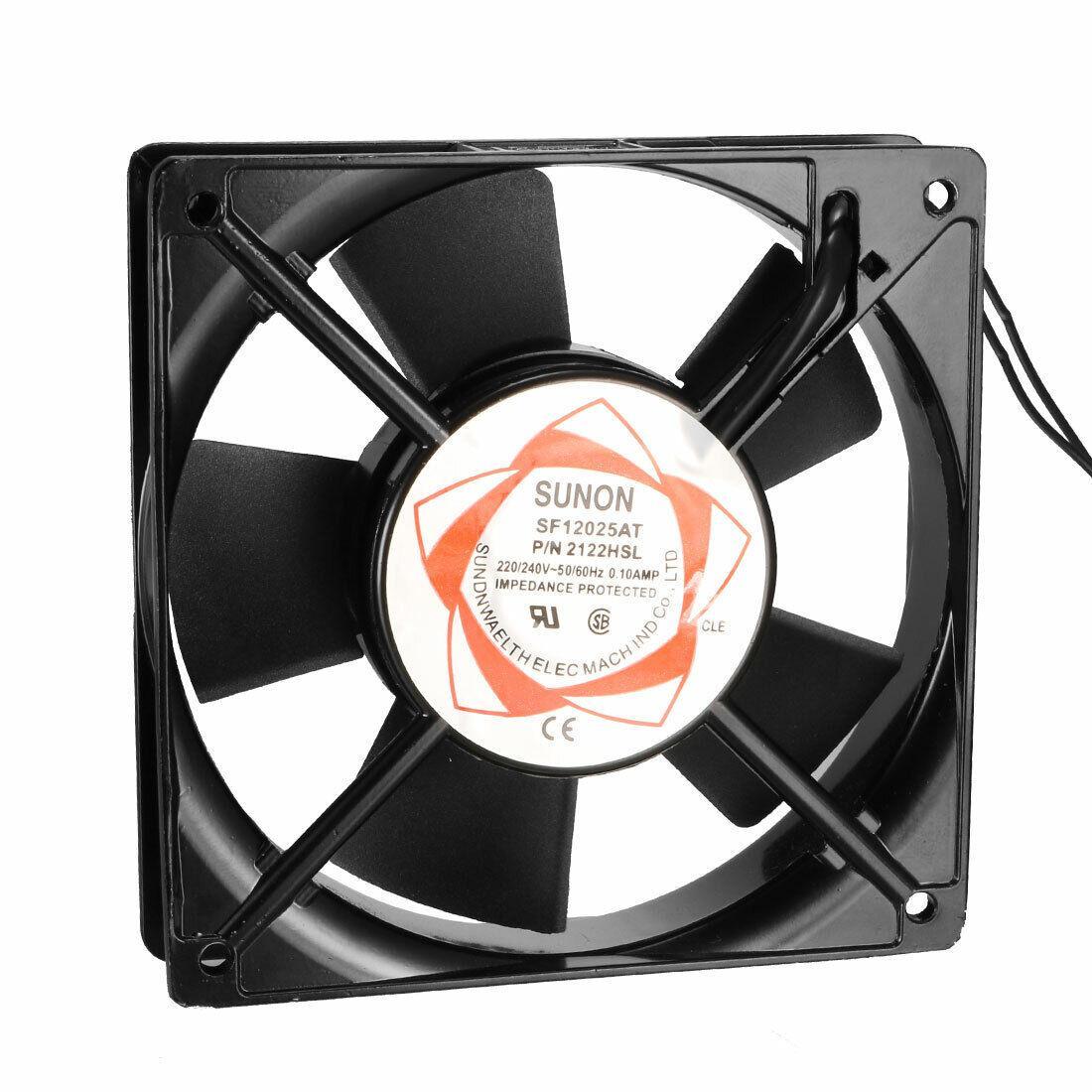 Cooling Fan SF12025AT AC 220-240V 0.10A Long Life Sleeve Bearings