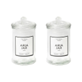 36x Apothecary Glass Jars 350ml Kitchen Storage Wedding Gift Candle Decor Bottle