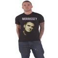 Morrissey T Shirt Face Photo Logo new Official Mens Black