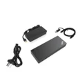 LENOVO ThinkPad Hybrid USB-C with USB-A Dock - Docking station - USB-C - 2 x HDMI, 2 x DP - GigE - 135 Watt - for Tablet 10; ThinkPad E480; L380; L380