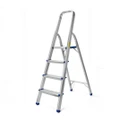 3/4/5 Step Multi-Purpose Folding Ladder Aluminium Light Weight Non Slip Platform [Model: 4 STEP]