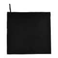 SOLS Atoll 100 Microfibre Bath Sheet (Black) (One Size)
