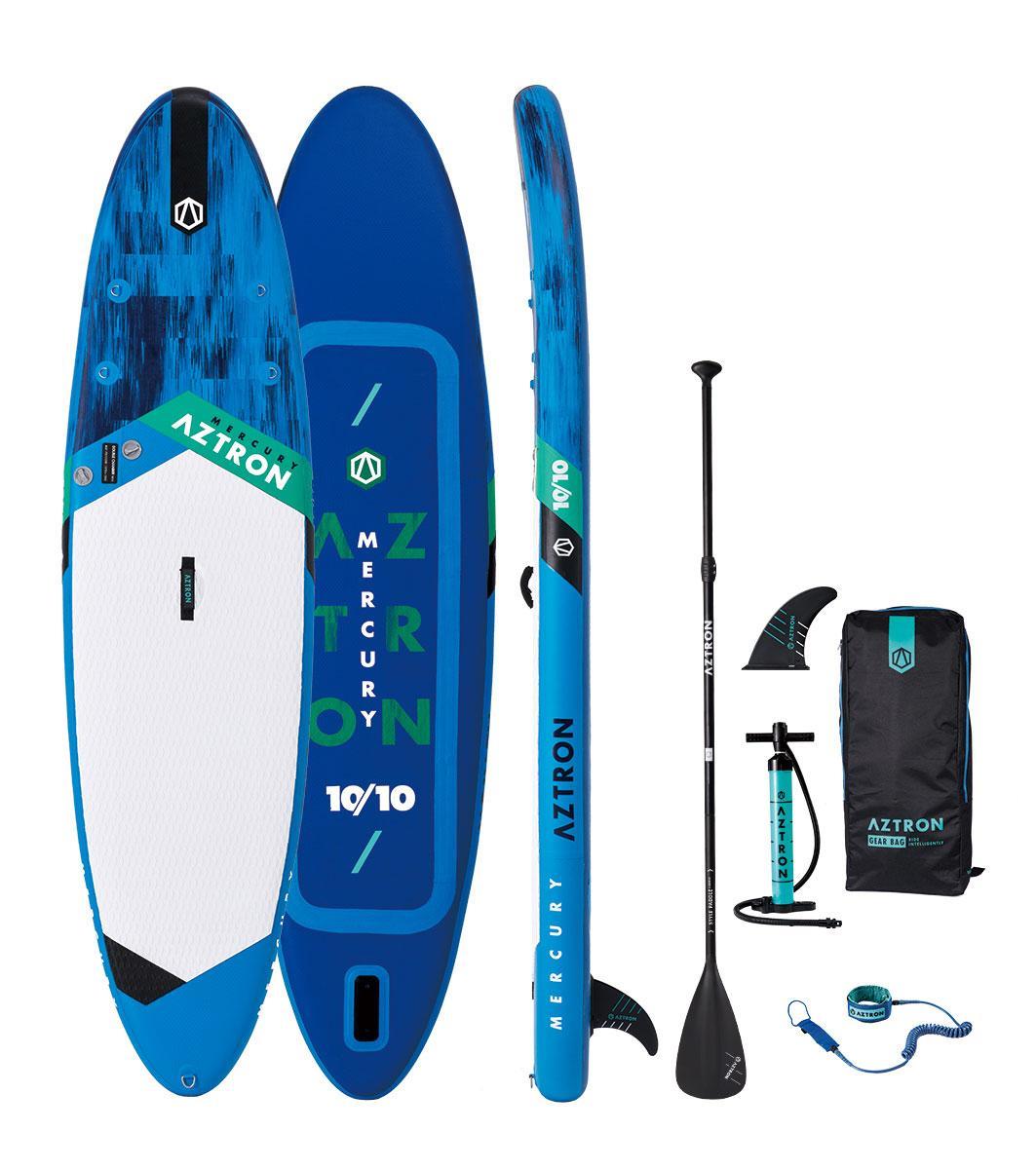 AZTRON MERCURY 10.10ft 330cm INFLATABLE STAND UP PADDLE BOARD SUP Riders < 140kg