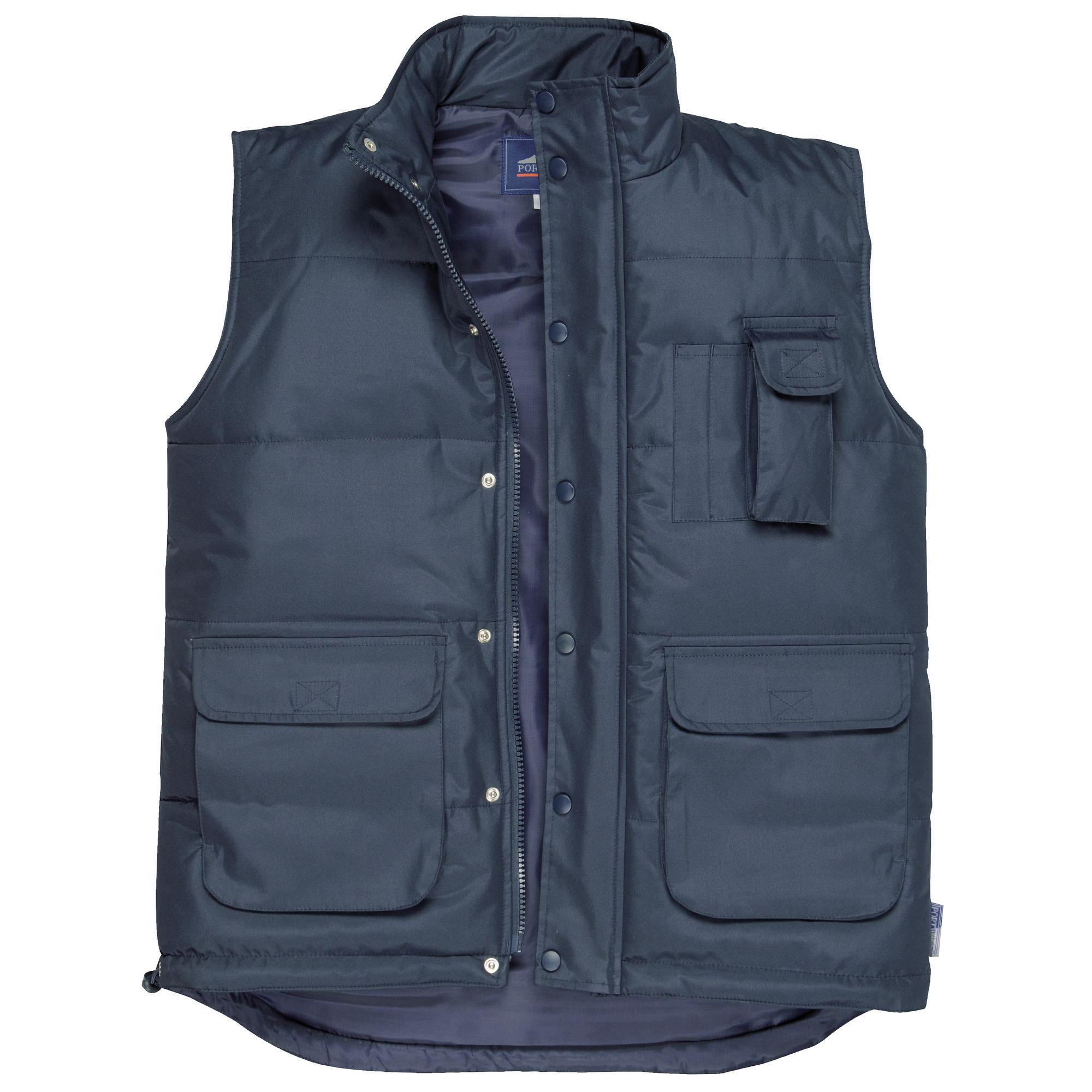 Portwest Classic Bodywarmer Jacket / Workwear (Navy) (M)