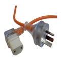 15m 2 pin right angle IEC plug lead Power Cord Suits Pullman PV13 PV14 PV15 Nilfisk BV1100